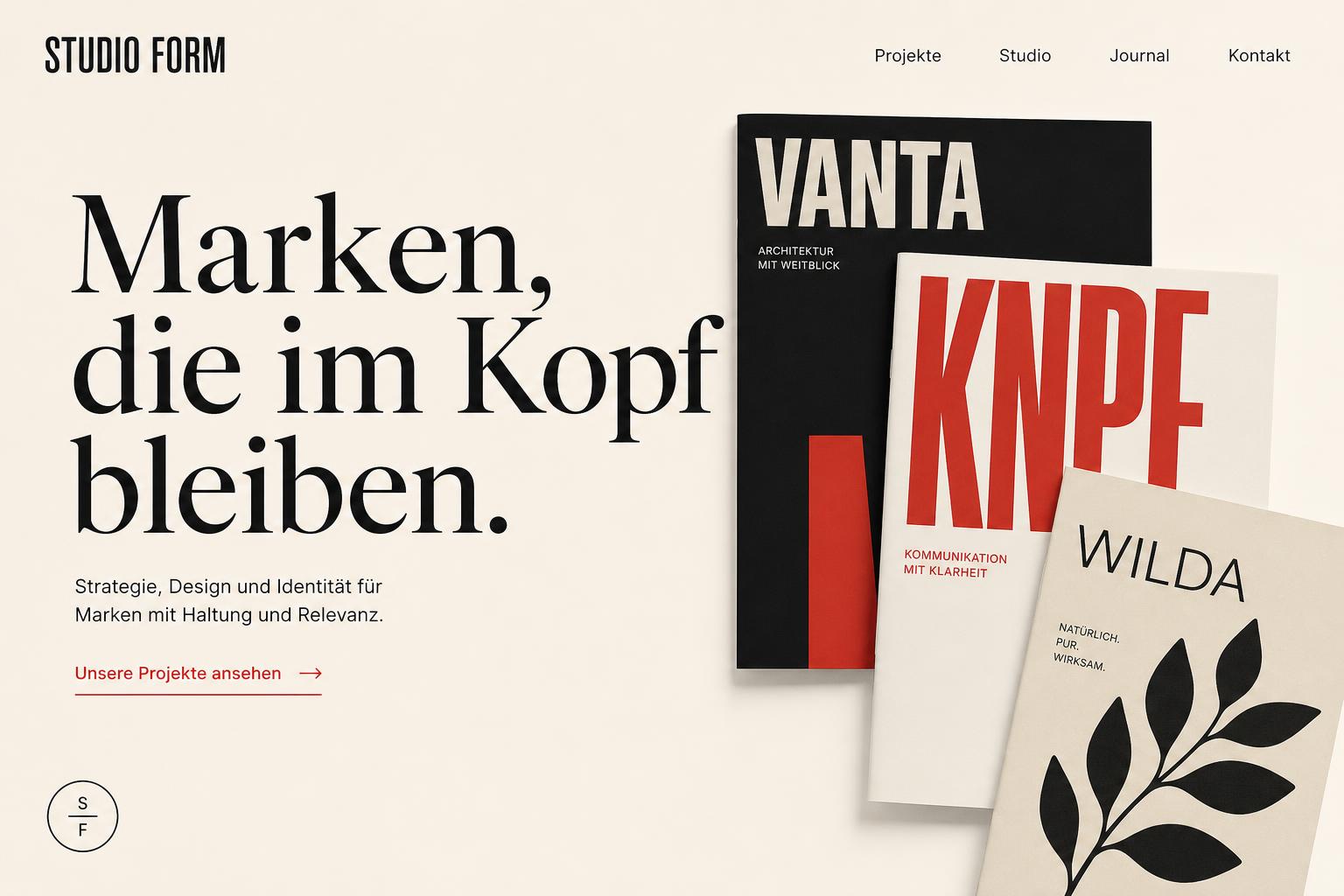 Projekt: Studio Form
